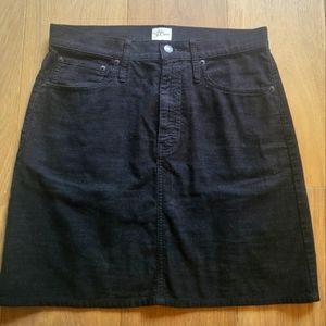 J.crew corduroy skirt